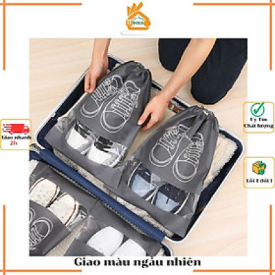 Combo 5 Túi Đựng Giày Loại Lớn Có Dây Rút