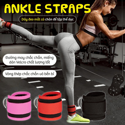 Dây đai đeo cổ chân tập gym Strength training ankle sleeve
