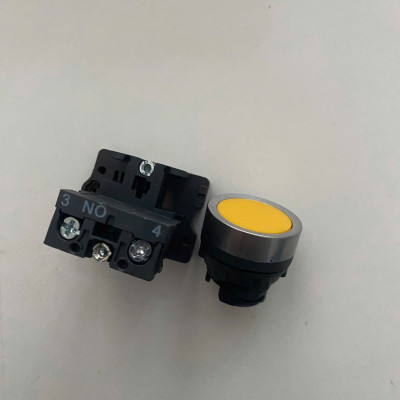 |Chính hãng | Nút nhấn giữ Schneider XA2EH051, màu vàng, tiếp điểm N/O Ø 22mm