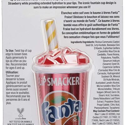 Lip Smacker - Son Fanta Strawberry Cup Lip Balm – Cốc Fanta vị dâu