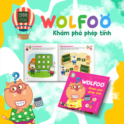 Sách Wolfoo Book - Wolfoo Khám Phá Phép Tính