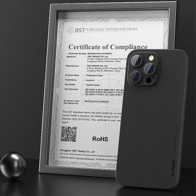 Ốp lưng nhám siêu mỏng 0.3mm cho iPhone 16 ProMax / 16 Pro /16 Plus / ip16 hiệu Memumi Slim - mặt lưng chống trượt, chống bám bẩn - Hàng nhập khẩu