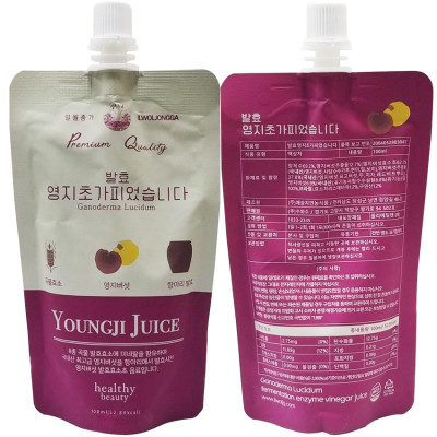 Nước tinh chất Nấm Linh Chi lên men thanh xuân Hàn Quốc - Hộp 30 gói