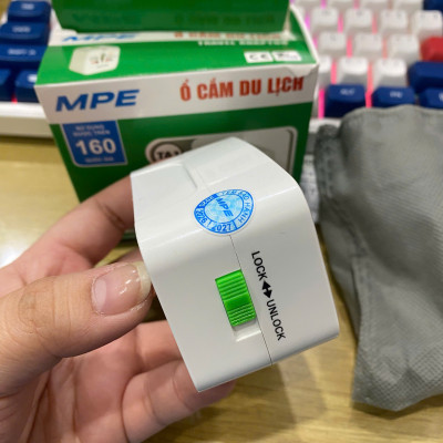 Ổ Cắm Du Lịch Đa năng MPE TA1 - Universal Travel AC