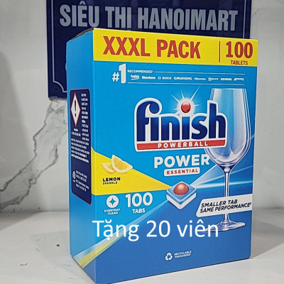 Viên rửa bát Finish All in one 120 viên/ hộp