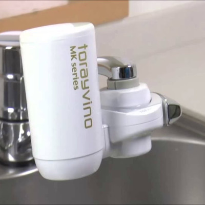 Lõi lọc nước thay thế tại vòi Nhật Bản Torayvino MKC.LF-EG - Khuyên dùng nấu ăn và rửa rau quả - 4000L - Hàng chính hãng