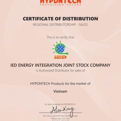 Biến tần hòa lưới bám tải HYPONTECH 6,5kW 1 pha HPS-6500 (Ứng dụng theo dõi HiPortal có Tiếng Việt)