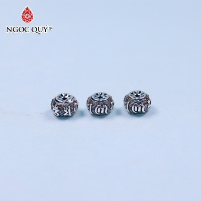 Charm chặn hạt lục tự đại minh chú - Ngọc Quý Gemstones