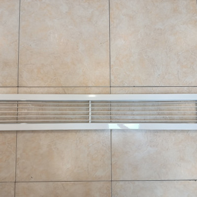 Cửa gió hồi nan bầu dục kích thước 1200x200mm miệng gió điều hòa âm trần