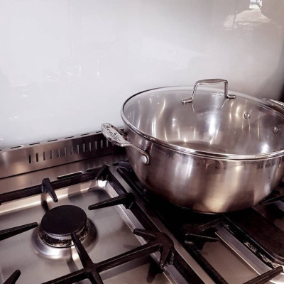 Nồi luộc gà inox 304 cao cấp Scanpan Impact 8.5L/32cm - 71553200, dùng bếp từ, máy rửa bát | Hàng chính hãng