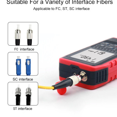 Máy Đo Công Suất Quang Và Test Cáp Mạng NOYAFA NF-908 (Dùng Pin Sạc) - Hàng Chính Hãng. NOYAFA NF-908 Multifunction Optical Power Meter Visual Fault Locator Network Cable Test Optical Fiber Tester