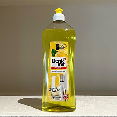 Nước rửa chén bát Denkmit Đức 1L dùng cho cả máy rửa bát