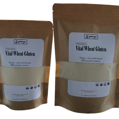Bột mì căn (seitan) vital wheat gluten Yosaga
