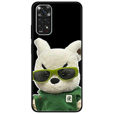 Ốp lưng cho Xiaomi Redmi Note 11 4G - Note 11S 4G - Note 11 5G - Redmi Note 11 Pro Nội Địa - Note 11 Pro Quốc Tế - Thỏ Kính Xanh - Hàng Chính Hãng