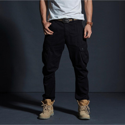 Quần dài kaki túi hộp_dã ngoại_du lịch