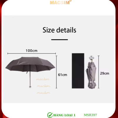 Ô Dù cao cấp Mã R-397 Nhãn hiệu Macsim RST