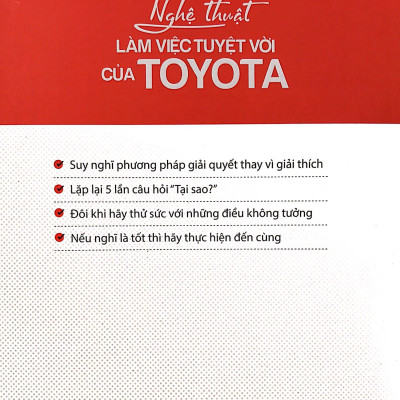 Nghệ Thuật Làm Việc Tuyệt Vời Của Toyota (PN)