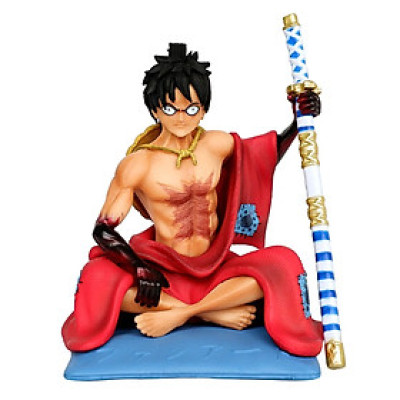 Mô hình One Piece : Mô hình Luffy Wano ngồi