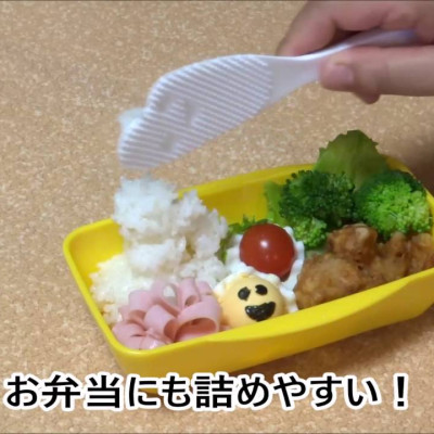 Set 02 chiếc muôi xới cơm Kokubo OYAKO hình mặt cười- Nhập khẩu trực tiếp từ Nhật Bản