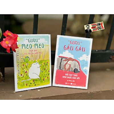 (Combo 2 cuốn) GURU MEO MEO, GURU GÂU GÂU - Jamie Shelman - Ju Chan dịch - Thái Hà Books