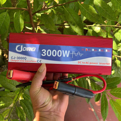 Bộ Biến Tần 12V-220V 3000W Kích Điện Inverter Sóng Sin – Hàng Loại Xịn Cao Cấp , Siêu Bền, đèn trang trí