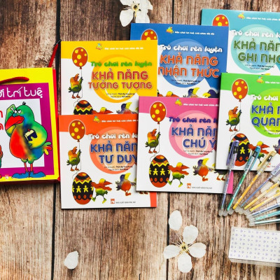 Combo Sân Chơi Trí Tuệ Của Chim Đa Đa (Bộ 6 Cuốn) - Tặng 1 Bút Viết Xóa Thần Kỳ