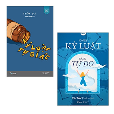 Combo 2 Cuốn Sách Giúp Giới Trẻ Thói Quen Tốt-  Càng Kỷ Luật, Càng Tự Do+ Kỷ Luật Tự Giác