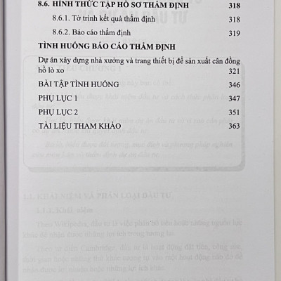 Sách - Giáo Trình Lập & Thẩm Định Dự Án Đầu Tư - Lý Thuyết - Tình Huống Thực Tế & Bài Tập
