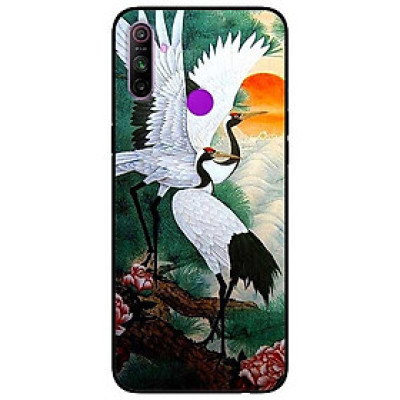 Ốp lưng dành cho Realme C3 mẫu Chim Hạc