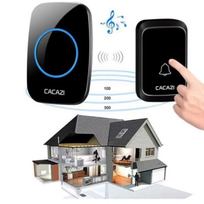 BỘ CHUÔNG CỬA BÁO KHÁCH KHÔNG DÂY XA 200M HÀNG CHẤT LƯỢNG