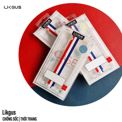 Ốp lưng chống sốc cho iPhone 14 (6.1 inch) hiệu Likgus Thom Browne (bảo vệ toàn diện, chất liệu cao cấp, thiết kế thời trang 3 sọc màu) - hàng nhập khẩu