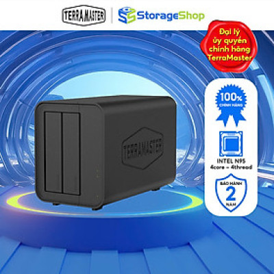 Ổ cứng mạng NAS TerraMaster F2-424 Hàng chính hãng