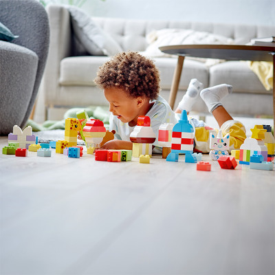 Đồ Chơi LEGO DUPLO Bộ Gạch Sáng Tạo Cho Bé 10978 120 chi tiết