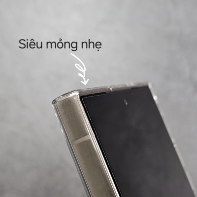 Ốp lưng trong suốt siêu mỏng 0.3mm cho Samsung Galaxy S25 Ultra / S24 Ultra hiệu Memumi Slim - Chống ố vàng, ôm sát máy - Hàng nhập khẩu