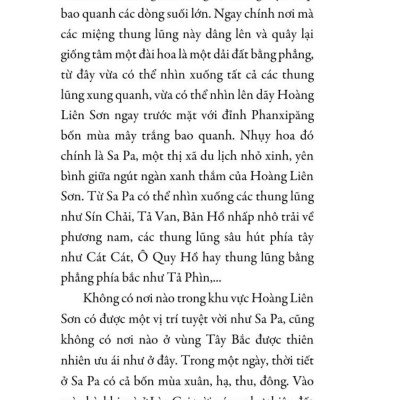 SaPa giữa trời mây trắng (bản in 2024)