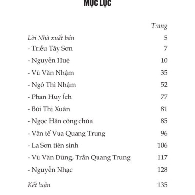 Chuyện Triều Tây Sơn - bản in 2024