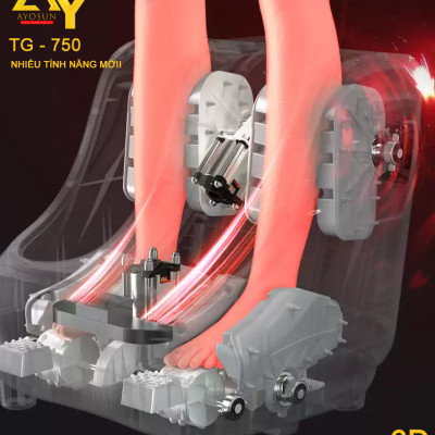 Máy mát xa chân aYosun TG - 750 Bản Full ( Nhiều tính năng mới Cao cấp chính hãng )