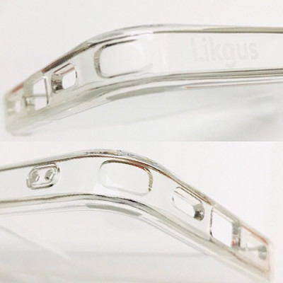 Ốp lưng cho iPhone 14 Pro Max hiệu Likgus Clear Air Shock trong suốt (Không ố màu) - Hàng nhập khẩu