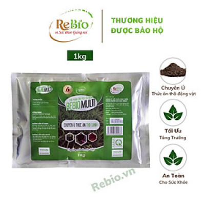 REBIO- MULTI 6 - 1kg Chuyên ủ thức ăn thô xanh cho động vật ăn cỏ
