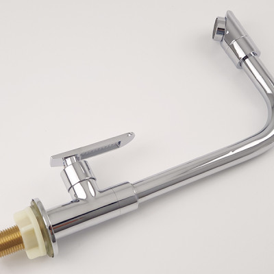 Vòi rửa chén lạnh Eurolife EL-T015 (Trắng bạc)