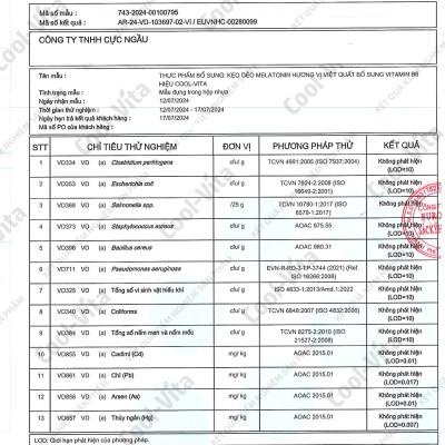 Combo 2 Hộp Kẹo Dẻo Melatonin Hỗ Trợ Giấc Ngủ Ngon Sleep Well Gummies & Hỗ Trợ Giảm Căng Thẳng Vị Việt Quất Kết Hợp Vitamin B6 Coolvita – (60 viên x 3g)/hộp