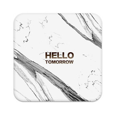 Miếng lót ly - Tấm lót ly, cốc siêu hút nước bằng đất xốp Diatomite họa tiết, thông điệp dễ thương