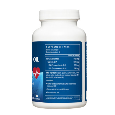 VIÊN UỐNG DẦU CÁ BỔ SUNG OMEGA HỖ TRỢ TIM MẠCH LAC TRIMAX OMEGA FISH OIL MINI (120 VIÊN)