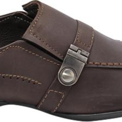 Giày Da Nam Huy Hoàng HT7111 - Nâu