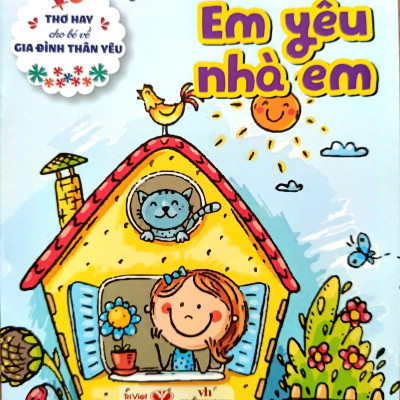 Combo Bộ Thơ Hay Cho Bé Về Gia Đình Thân Yêu (Bộ 5 cuốn, Tặng bút chì đáng yêu)