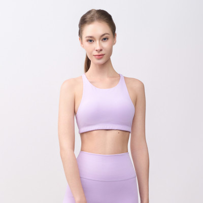 Áo Bra Tập Yoga Gym Hibi Sports BA518 Kiểu Cổ Yếm, Kèm Mút Ngực