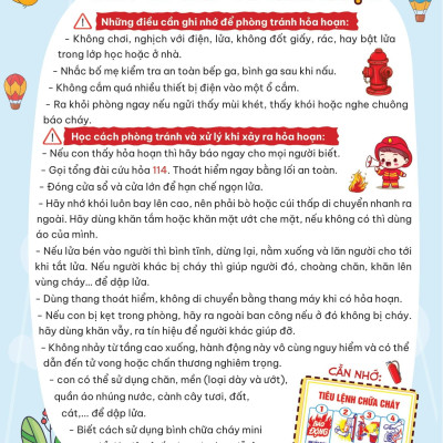 Sách - SOS Cho Trẻ Em - Truyện Tranh Kỹ Năng An Toàn Thoát Hiểm Tức Thì - Nhận Diện Rủi Ro Và Thoát Hiểm An Toàn