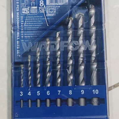 BỘ 8 MŨI KHOAN BÊ TÔNG ĐUÔI GÀI WMJ6B08 WADFOW - HÀNG CHÍNH HÃNG