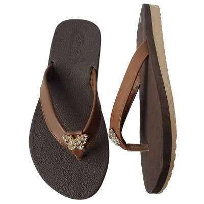 Dép Xỏ Ngón Nữ Da Bò Thật BIGGBEN Cao Cấp DXN54