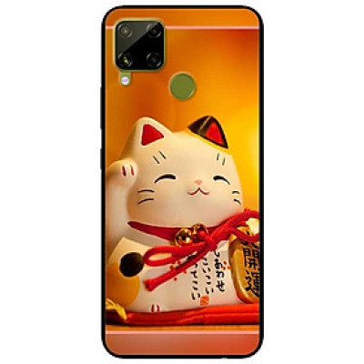 Ốp lưng dành cho Realme C15 mẫu Mèo May Mắn 10